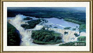 洪健_飞流直下三千尺—世界最大瀑布伊瓜苏_br_The Great Silver Cascades—The Iguazu Fall